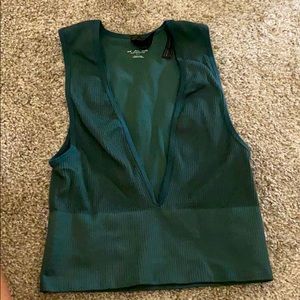 urban outfitters seamless cropped tank top